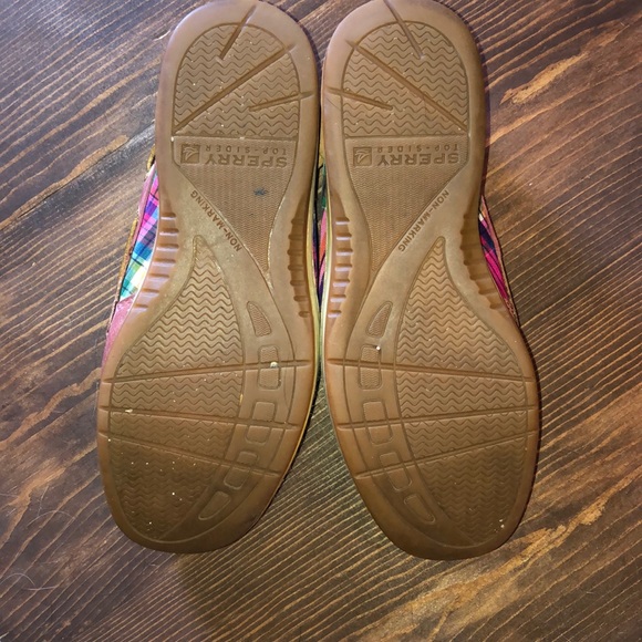 Sperry Top-Sider Pink Leather Boat Shoes - Picture 6 of 9